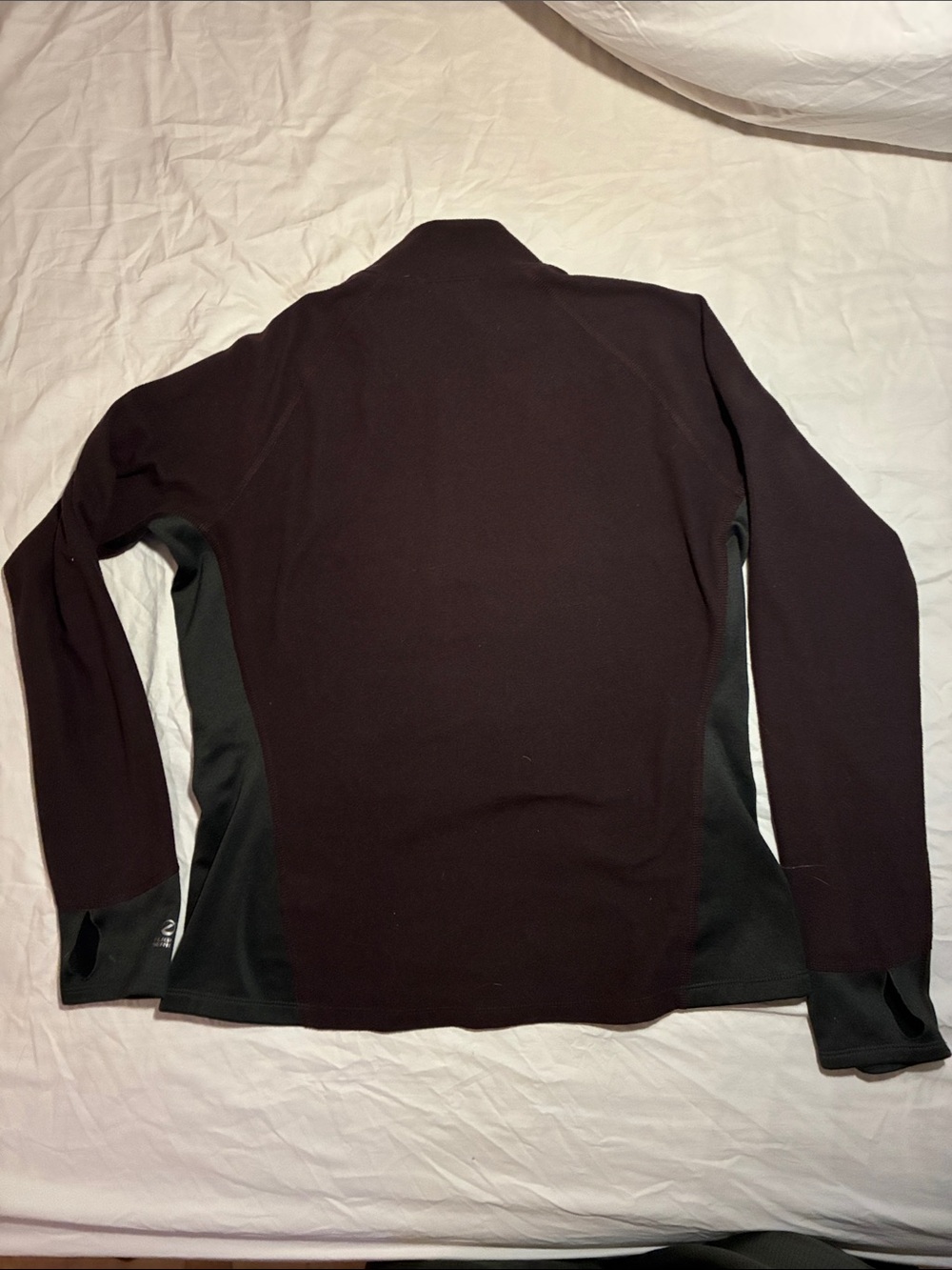 The North Face Flight Series Quarter-Zip Pullover Women’s XL Burgundy and Black - Picture 12 of 13